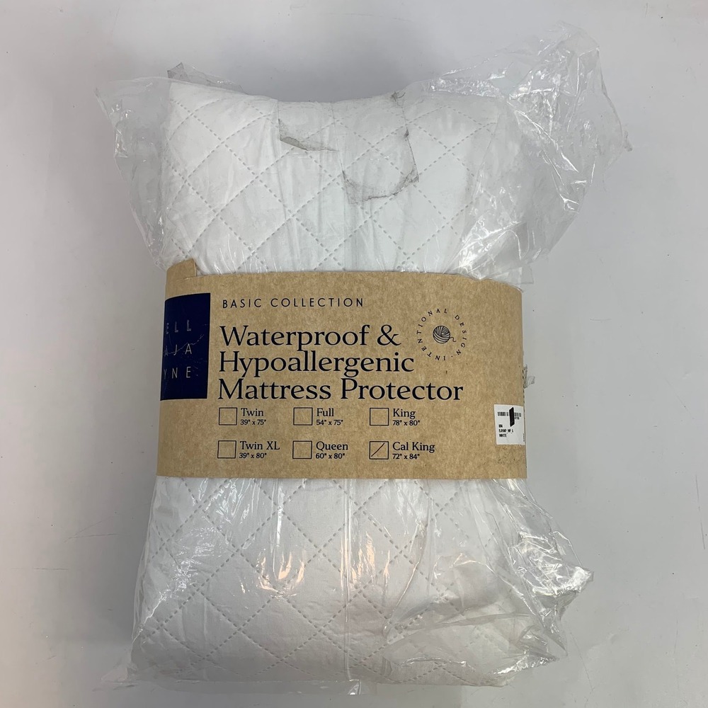 Ella Jayne Basic Collection Waterproof Hypoallergenic Cal King Matt Protector